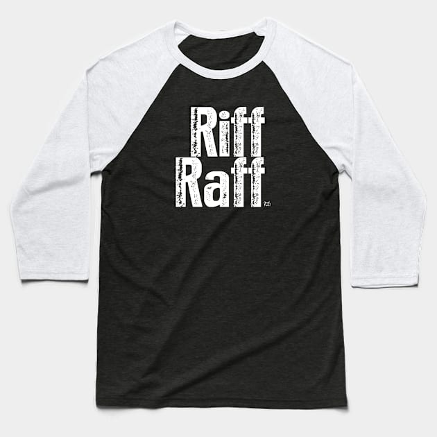 RIFF RAFF Baseball T-Shirt by GrafPunk